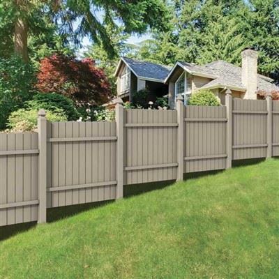 6'x6' White Enclosed Fence 1530 Series